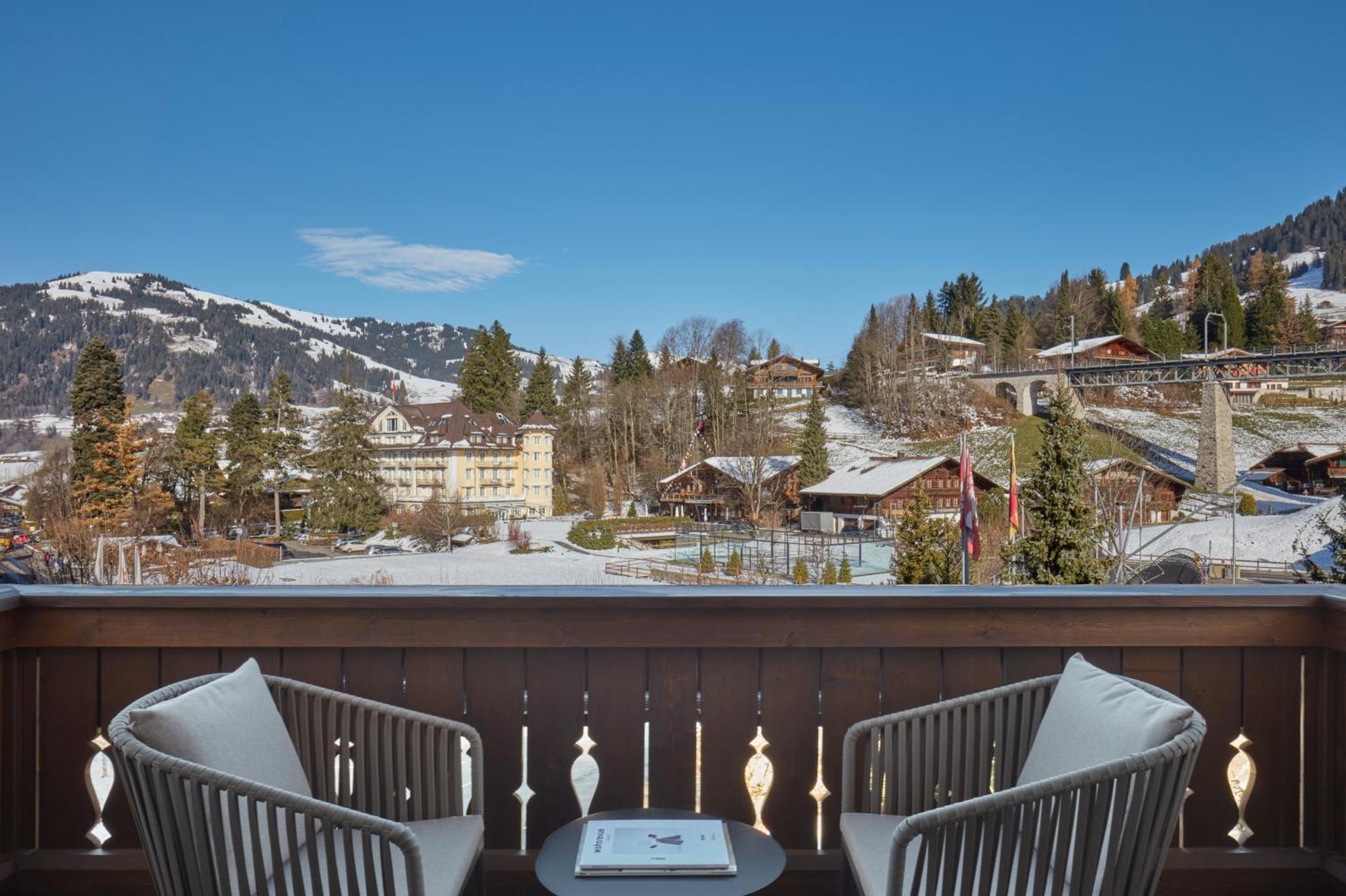 Hotel Miiro The Mansard Gstaad Exterior foto