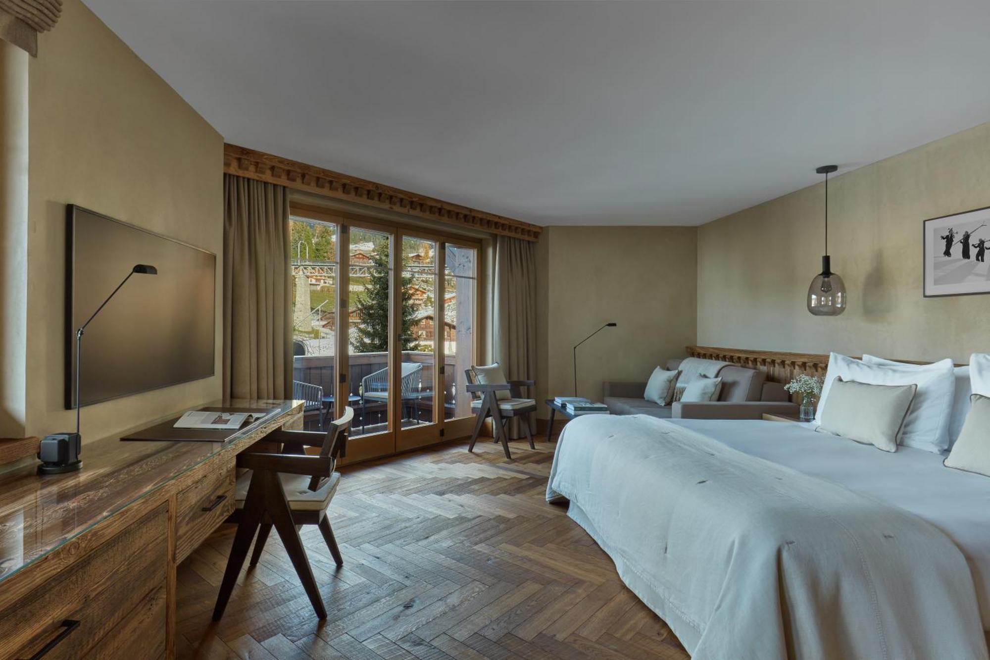 Hotel Miiro The Mansard Gstaad Exterior foto