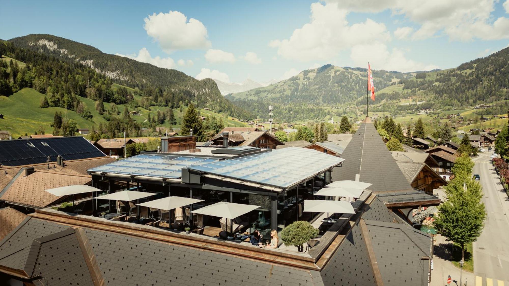 Hotel Miiro The Mansard Gstaad Exterior foto